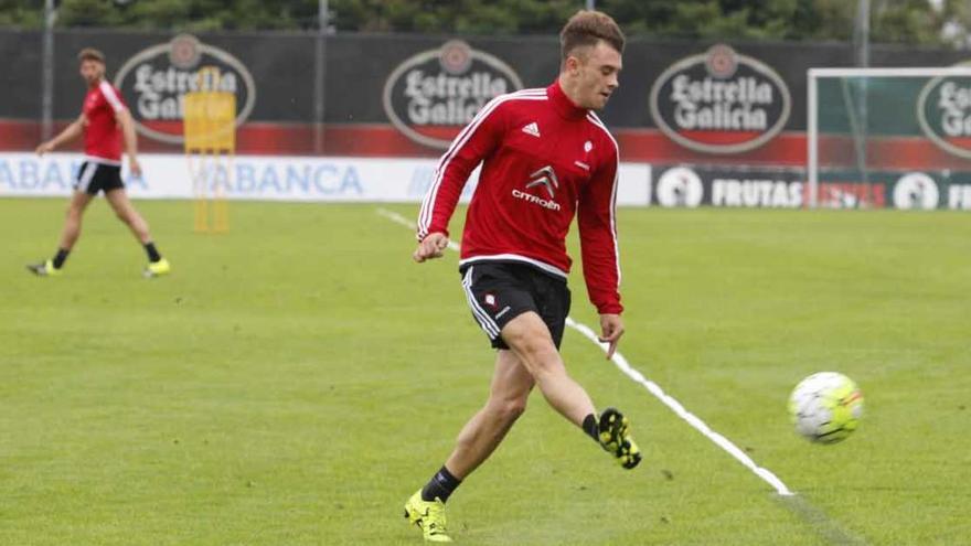 Drazic, durante un entrenamiento. // RCC