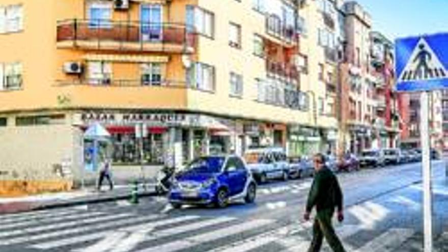 Herida una mujer al ser atropellada en un paso de peatones