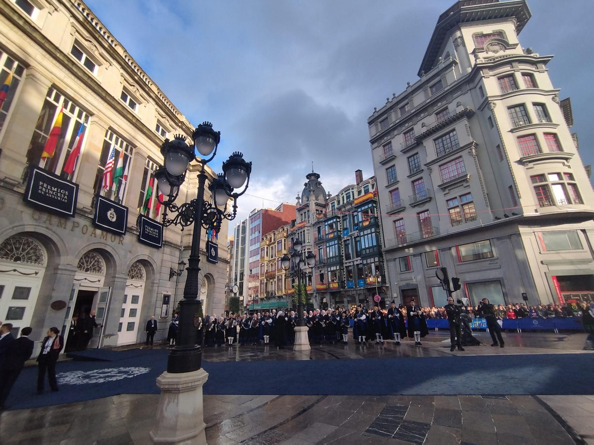 EN IMÁGENES: Así fue la alfombra azul de los Premios Princesa de Asturias 2023