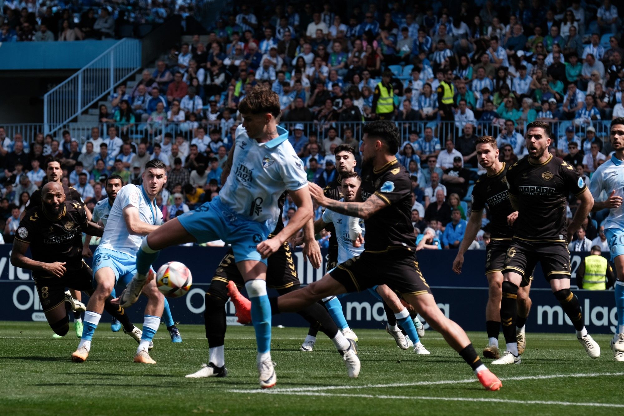 Primera RFEF | Málaga CF - CF Intercity, en imágenes