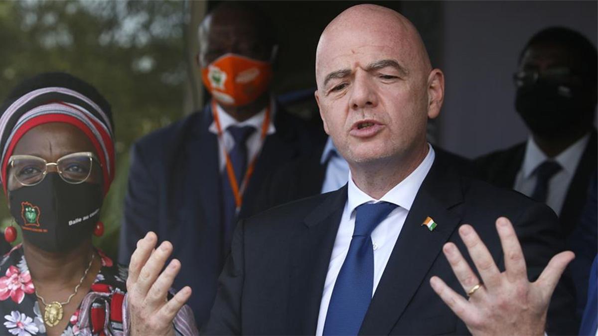 Gianni Infantino, presidente de la FIFA, en una imagen de archivo