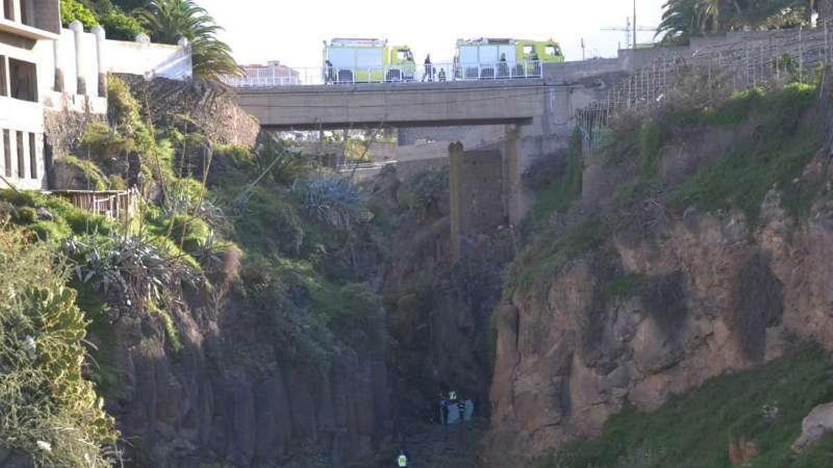 Hallan sin vida a un hombre en un barranco de Telde
