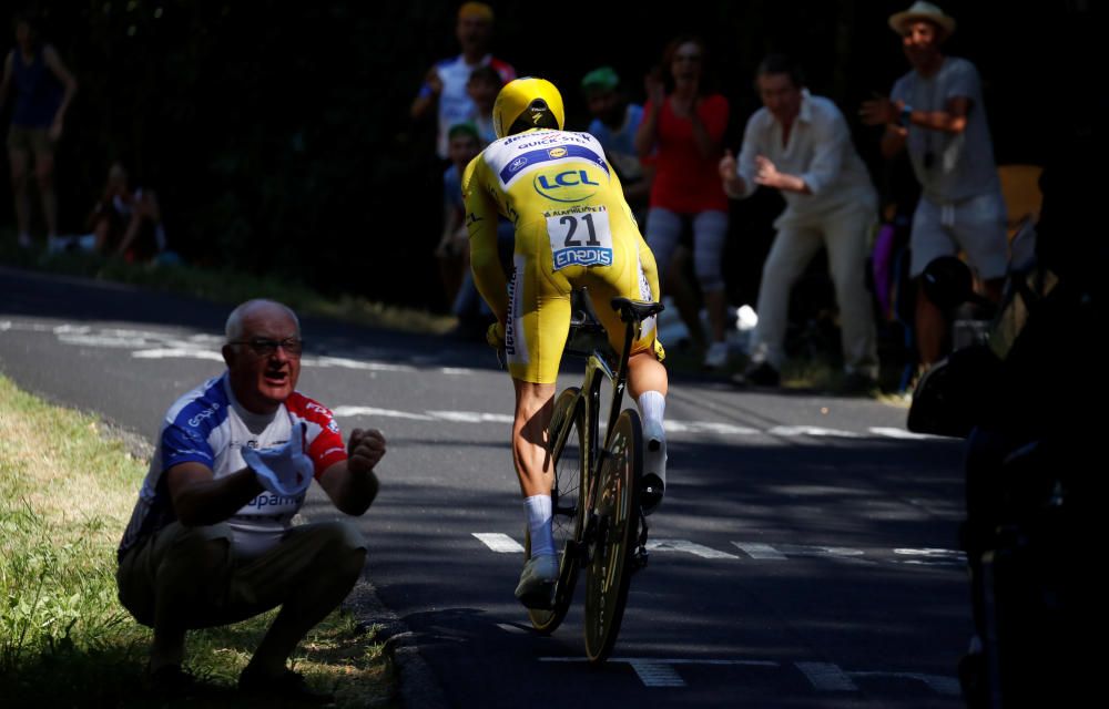 Tour de Francia: Decimotercera etapa, en imágenes.