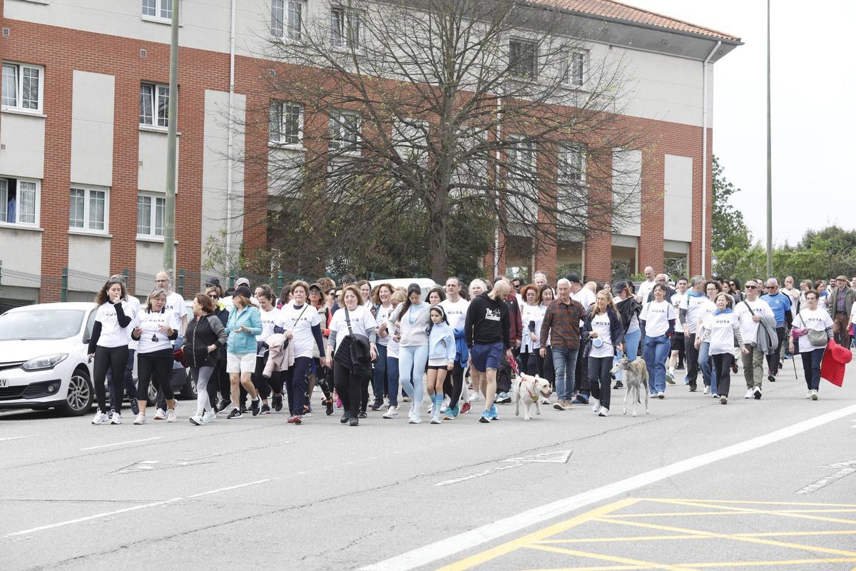 EN IMÁGENES: marcha conmemorativa del 50.º aniversario del HUSA, de Avilés EN IMÁGENES: marcha conmemorativa del 50.º aniversario del HUSA, de Avilés