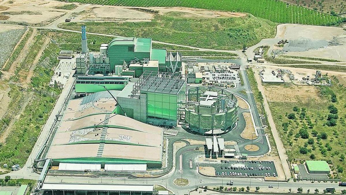 Planta incineradora de Son Reus, en Palma.