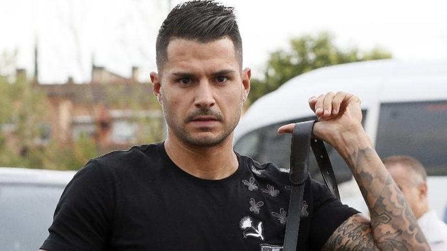 Vitolo, este mediodía, en Las Rozas.