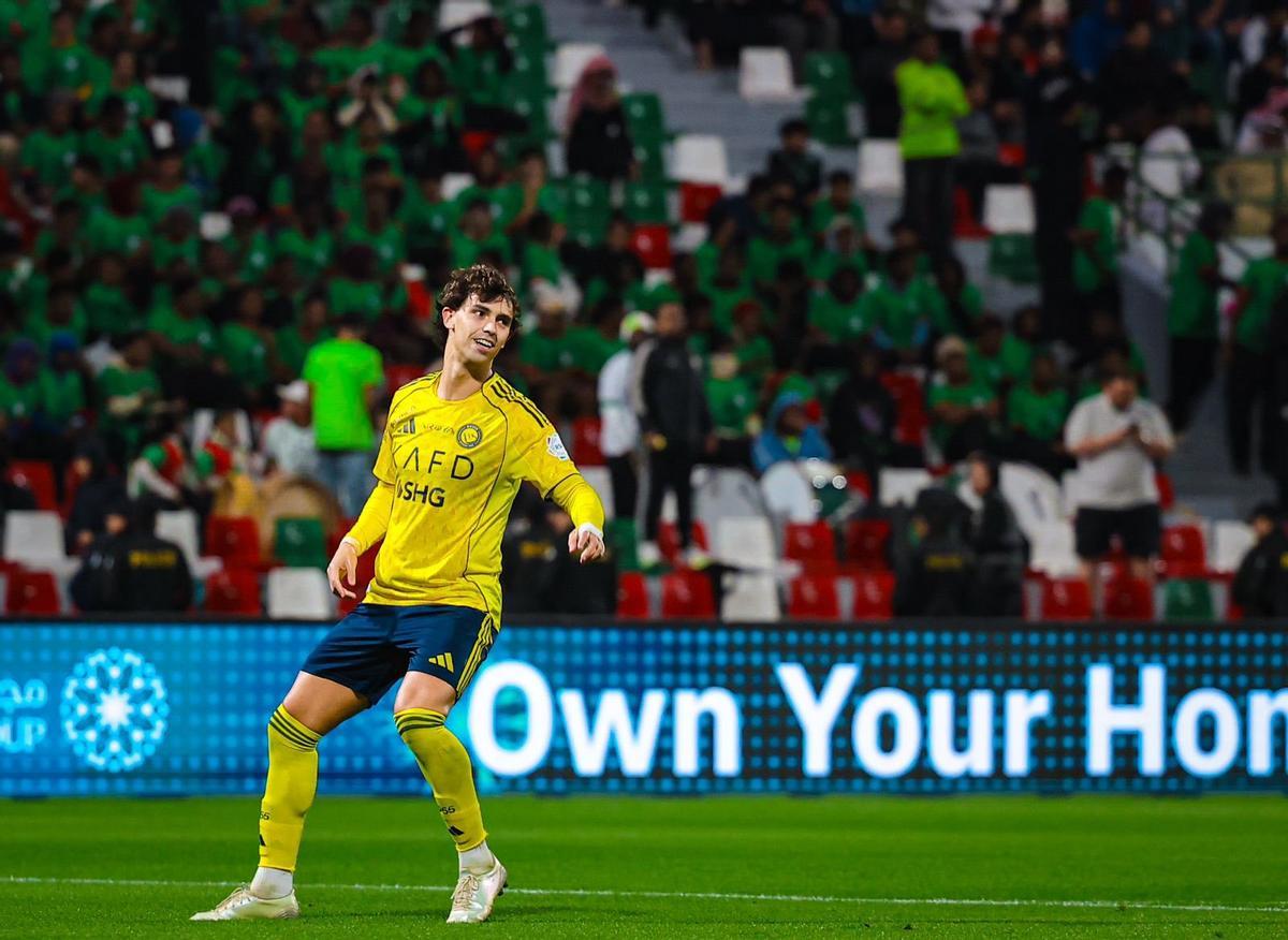 Joao Felix, durante un partido