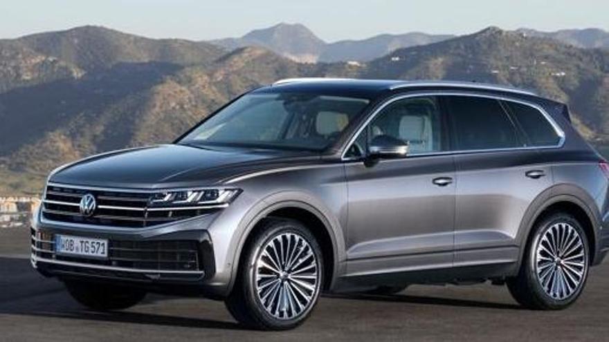 Aspecto que presenta un Toureg de color gris, similar al robado en Zamora.