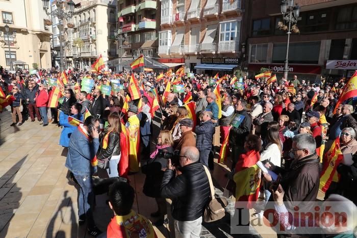 Concentración 'España existe' en Cartagena