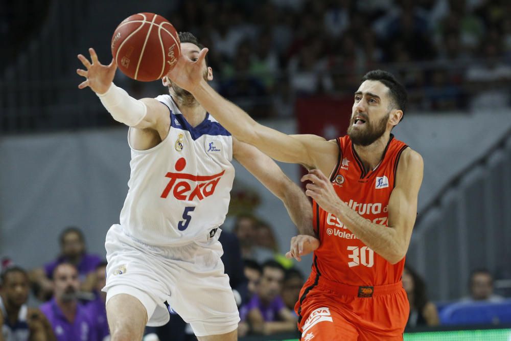 Real Madrid - Valencia Basket, en imágenes