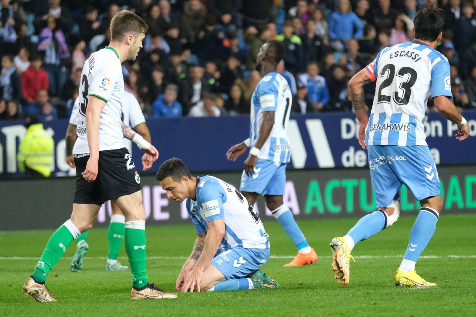 Liga SmartBank 2022/2023: Málaga CF - Racing de Santander