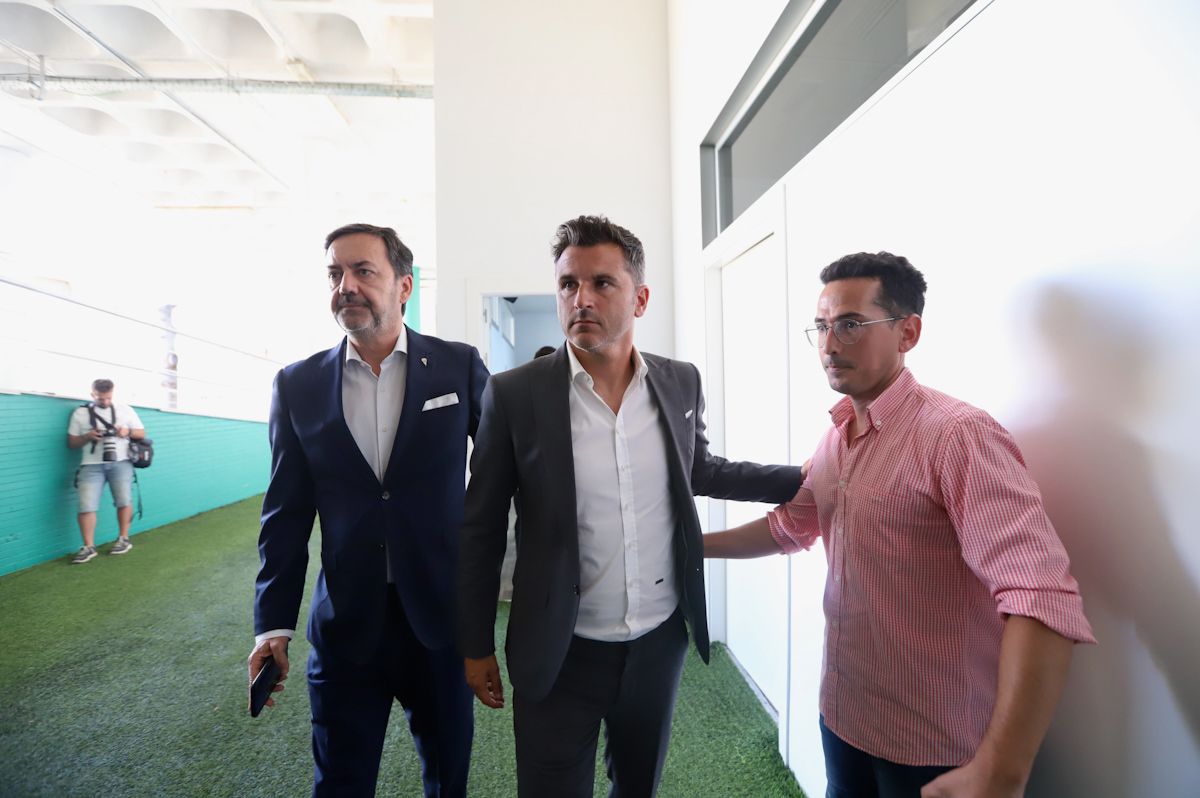 La presentación de Iván Ania en el Córdoba CF, en imágenes