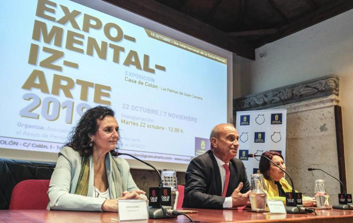 LAS PALMAS DE GRAN CANARIA. Muestra ?Expo-Mental-Iz-Arte? en la Casa de Colón | 22/10/2019 | Fotógrafo: José Pérez Curbelo LAS PALMAS DE GRAN CANARIA. Muestra ?Expo-Mental-Iz-Arte? en la Casa de Colón | 22/10/2019 | Fotógrafo: José Pérez Curbelo