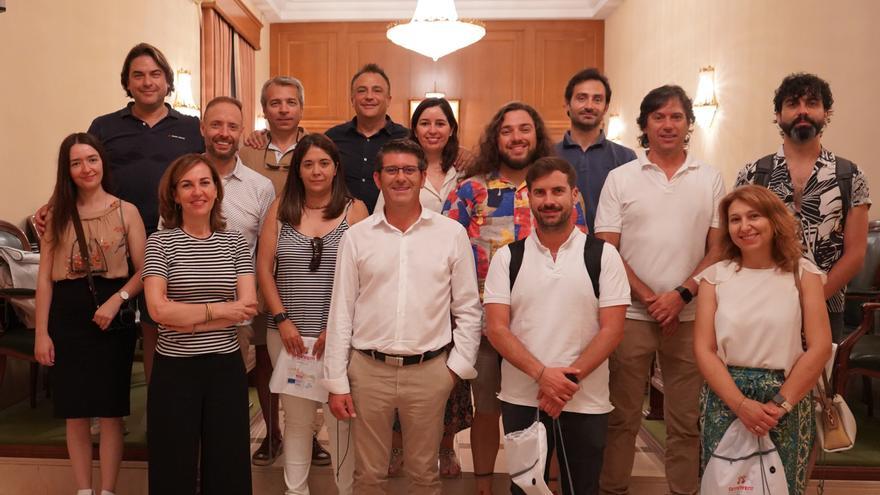 Ontinyent recibe a la delegación portuguesa que participa en el proyecto europeo DigiMusi con Ad Libitum