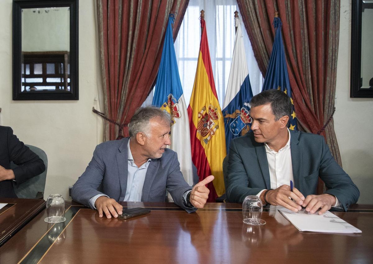 Pedro Sánchez visita aquest dimarts l’illa de La Palma