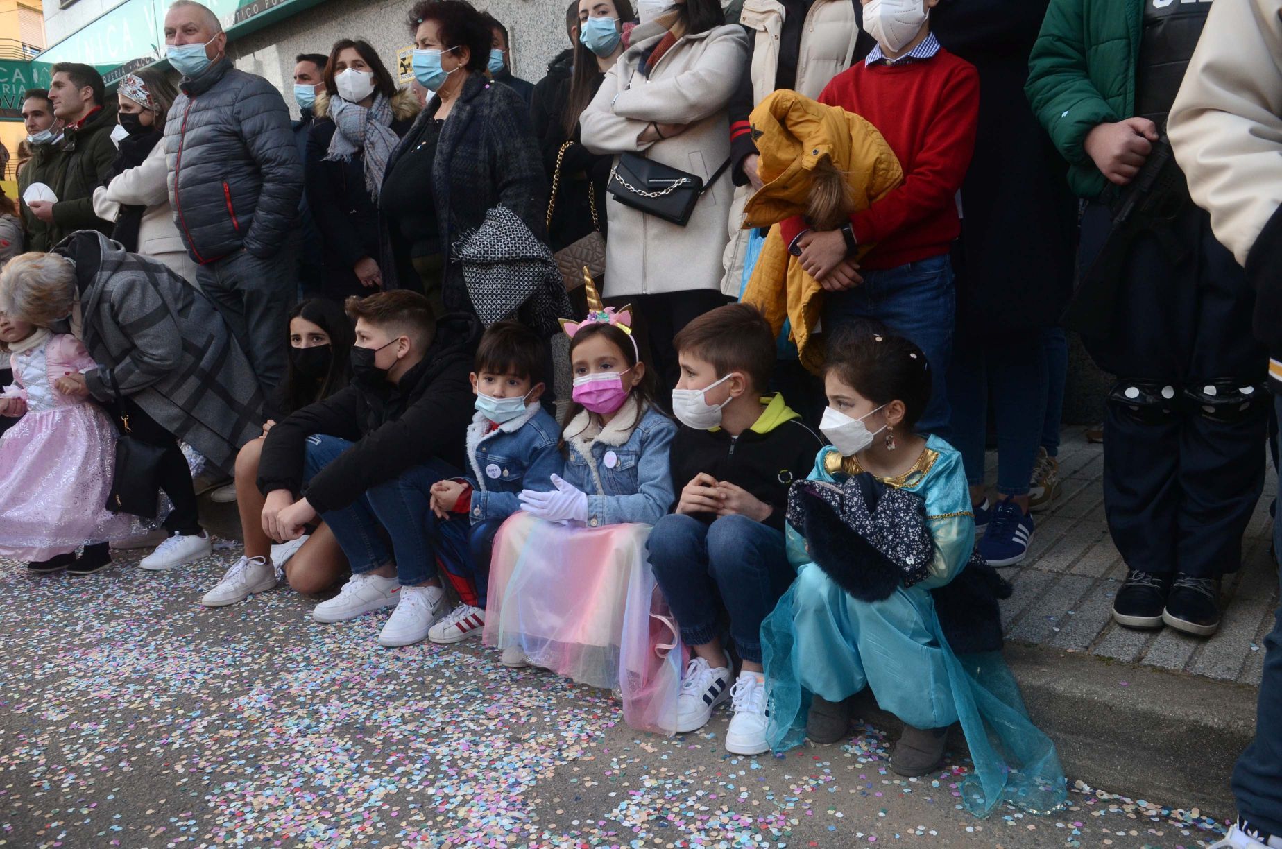 Desfile del Momo en Vilanova para despedir el Entroido 2022.