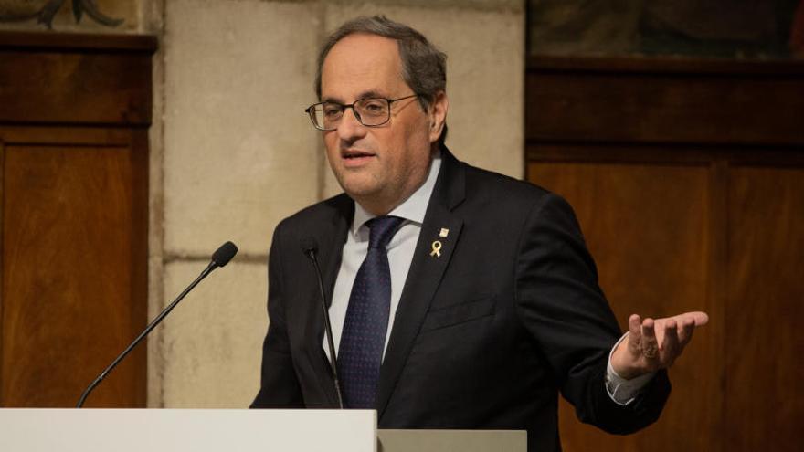 El prseident Quim Torra