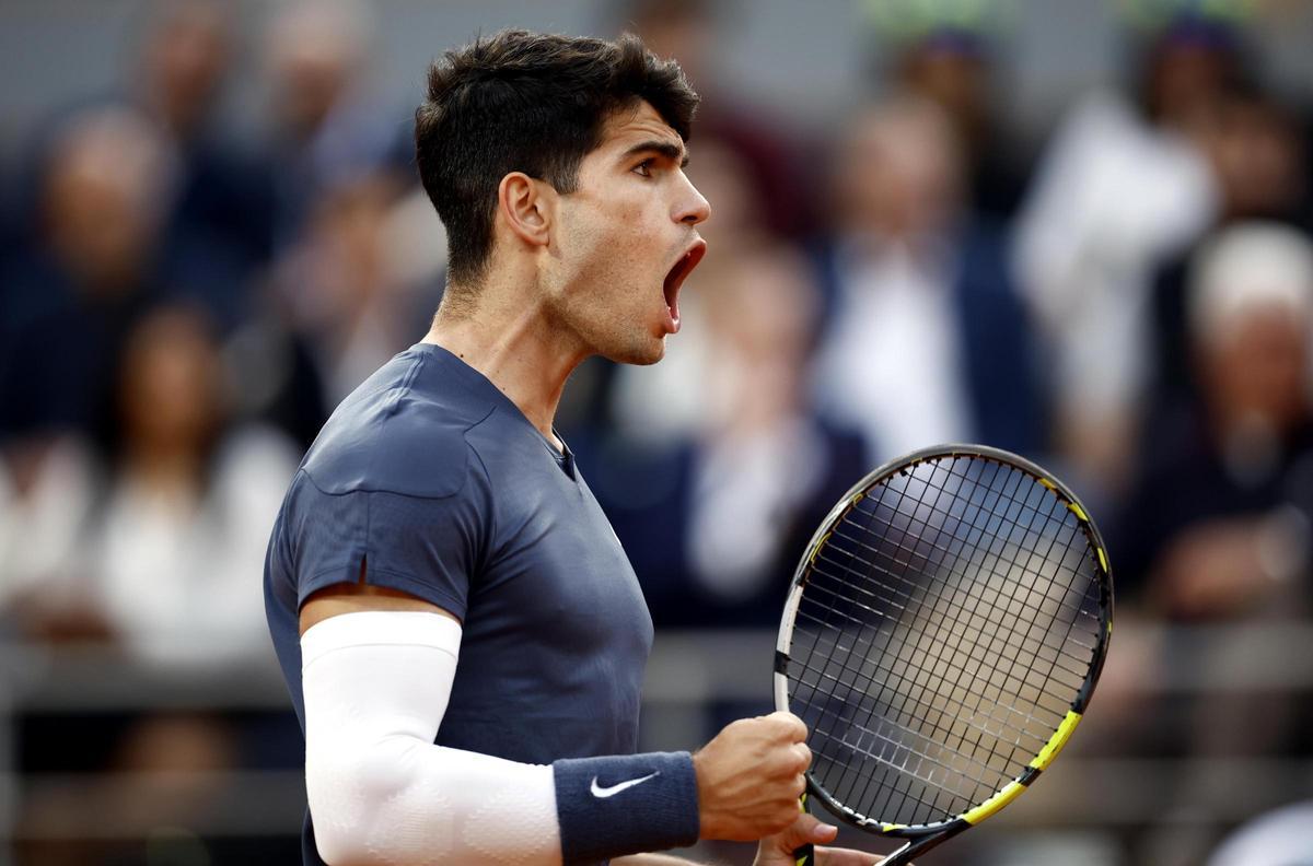 Roland Garros | Stéfanos Tsitsipas - Carlos Alcaraz. Roland Garros | Stéfanos Tsitsipas - Carlos Alcaraz.