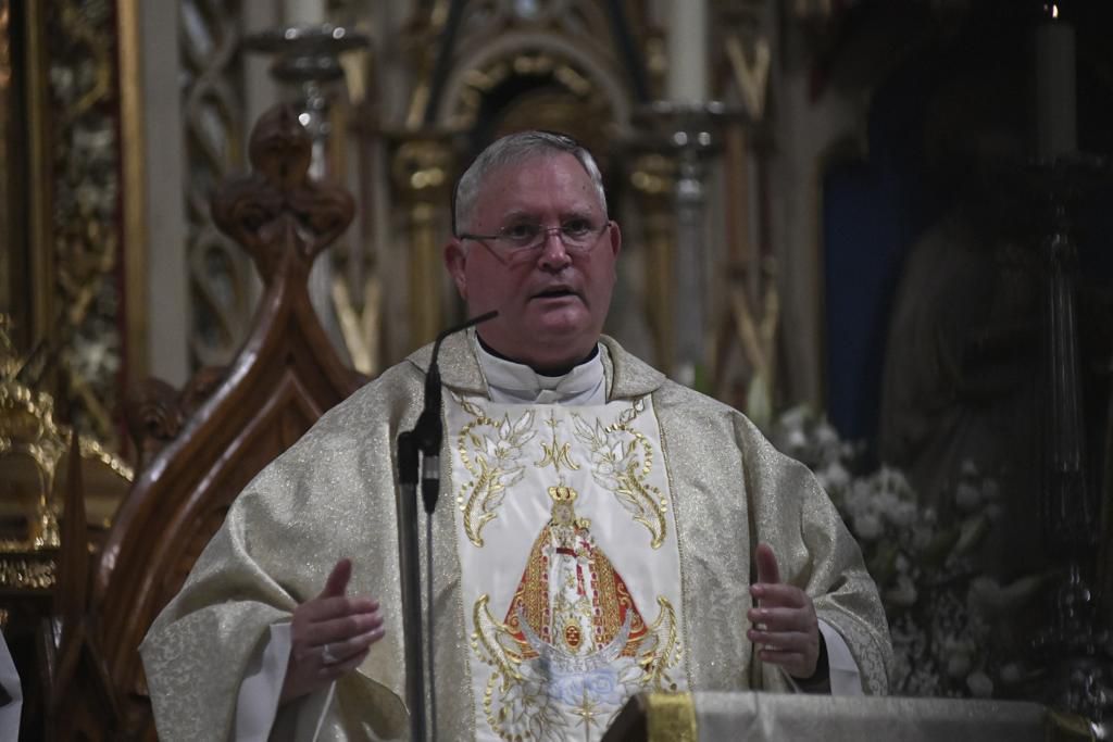 Romería de Murcia: ambiente previo y salida de la Fuensanta de la Catedral