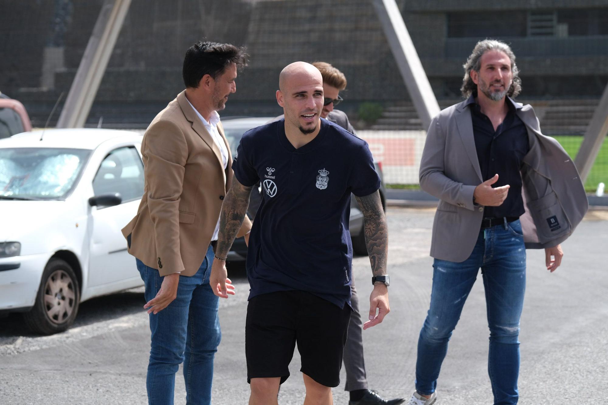 Presentación de Sandro Ramírez, nuevo fichaje de la UD Las Palmas