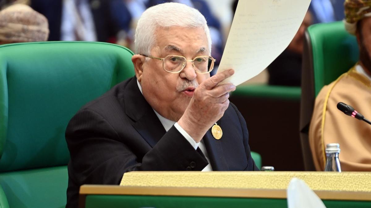 El presidente de la Autoridad Nacional Palestina, Mahmud Abás.