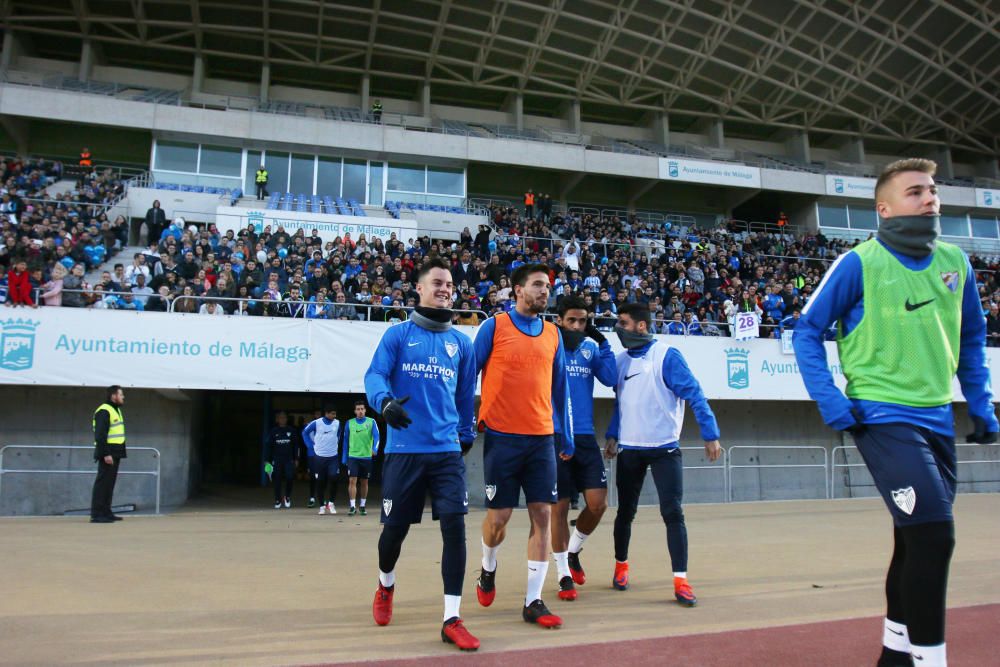 Jornada de puertas abiertas del Málaga CF