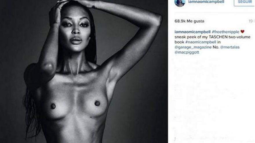 El toplés de Naomi Campbell desaparece de Instagram