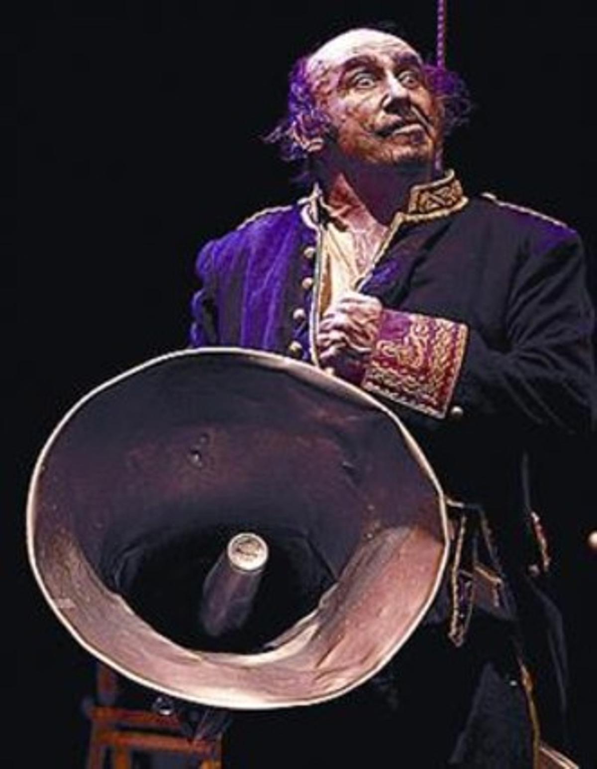 Paco de la Zaranda, a escena.