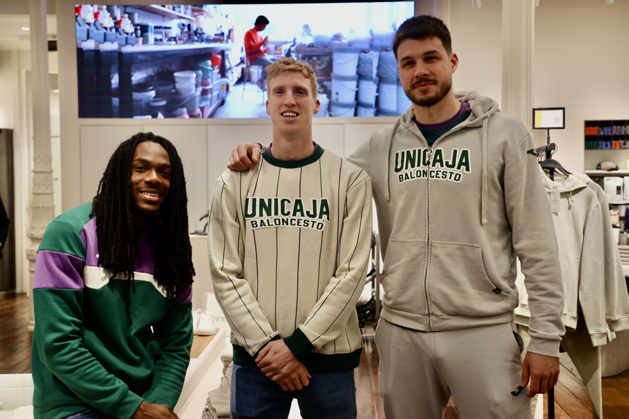 El Unicaja celebra un encuentro con los medios antes de la Copa del Rey 2025
