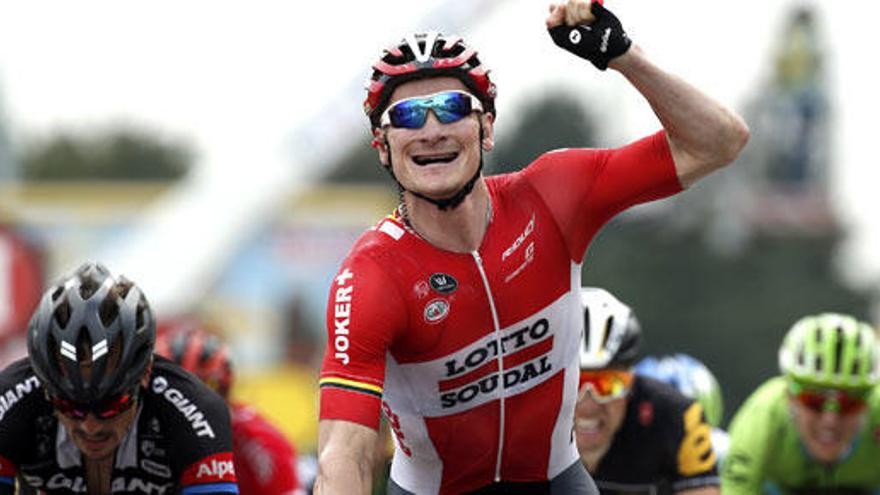 El alemán Greipel, uno de los ganadores de etapa en 2015.