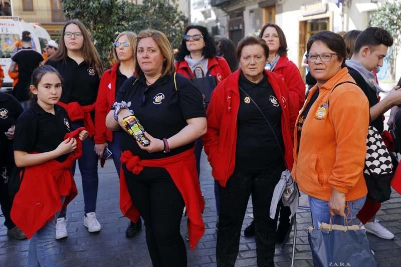 La Diputació de València recibe a las comisiones falleras