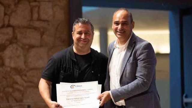 Ricard Ruiz Garzón recibió el premio el pasado día 3 de junio.