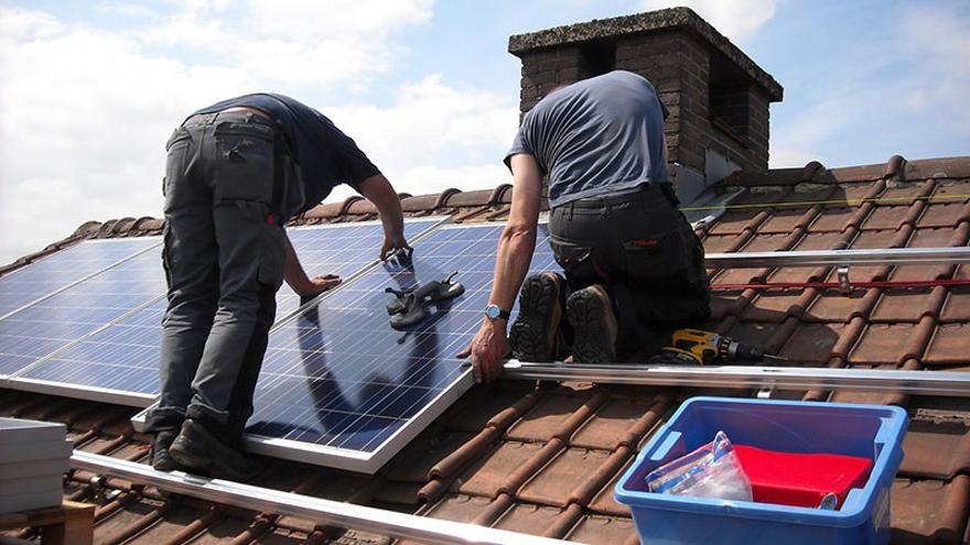 instalación de paneles solares