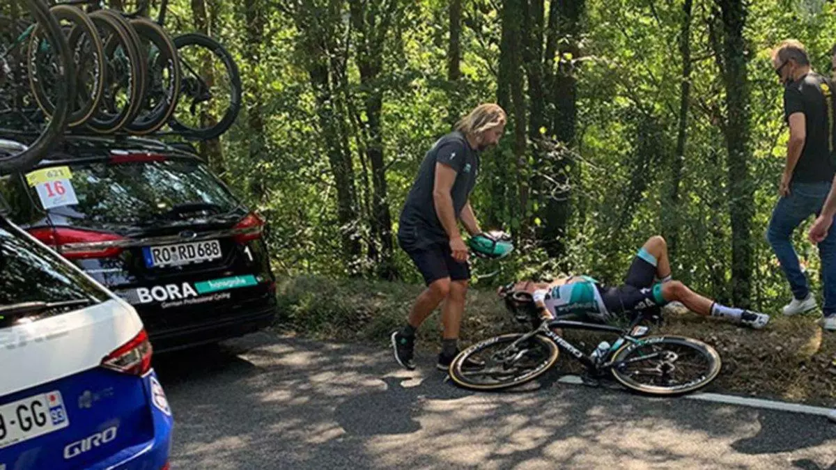 Pöstlberger abandona el Tour por la picada de una avispa