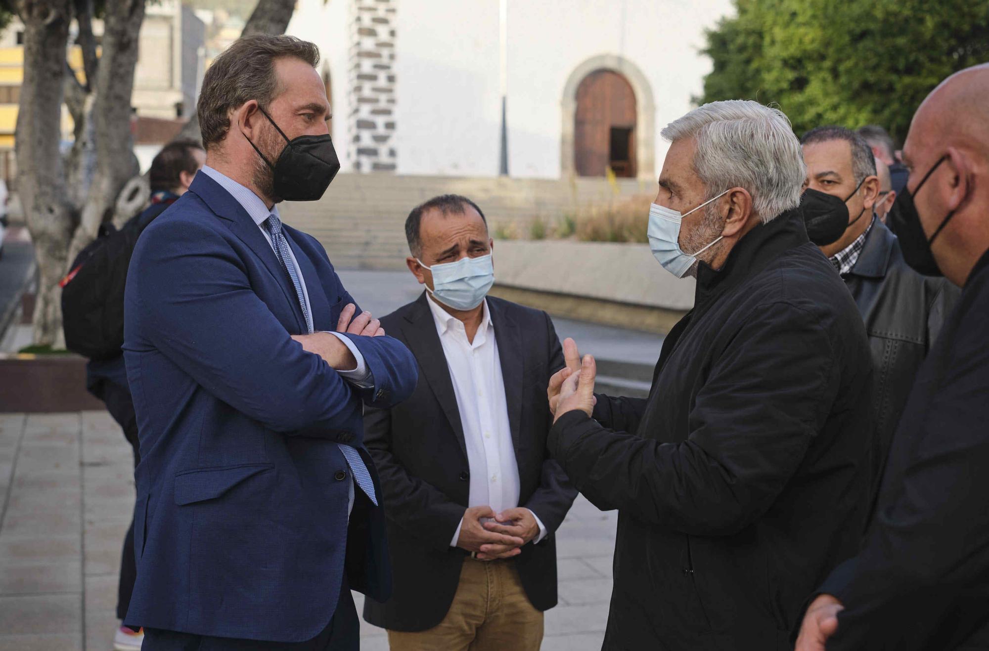 Visita a Adeje del secretario de Estado de Turismo, Fernando Valdés.