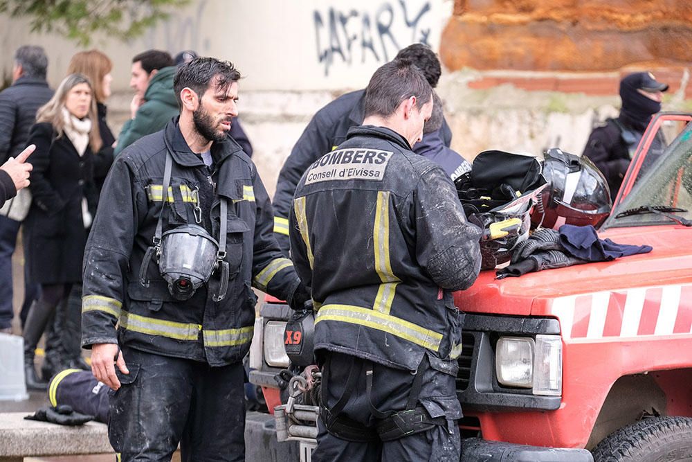 Incendio en los Juzgados de Ibiza