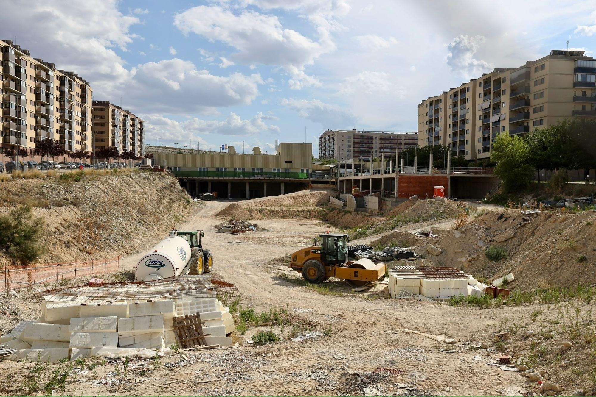 En imágenes | La DGA retoma las obras de Primaria del Ana María Navales