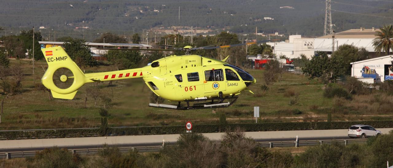 Uno de los helicópteros de Eliance, en imagen de archivo.