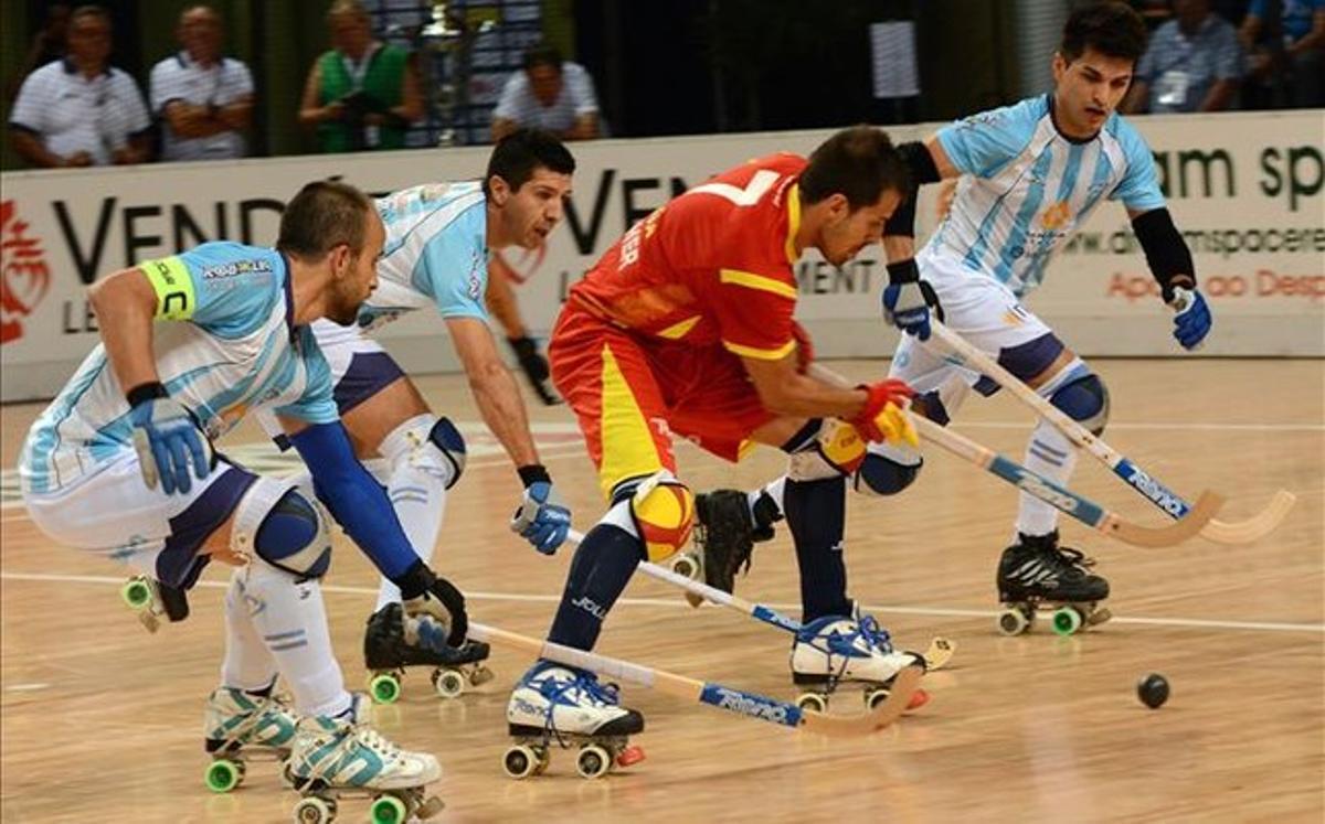 España fue ayer inferior a Argentina