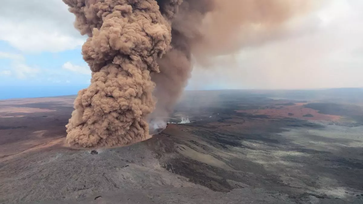 La gran erupción del Kilauea provocó una explosión de fitoplancton en el Pacífico