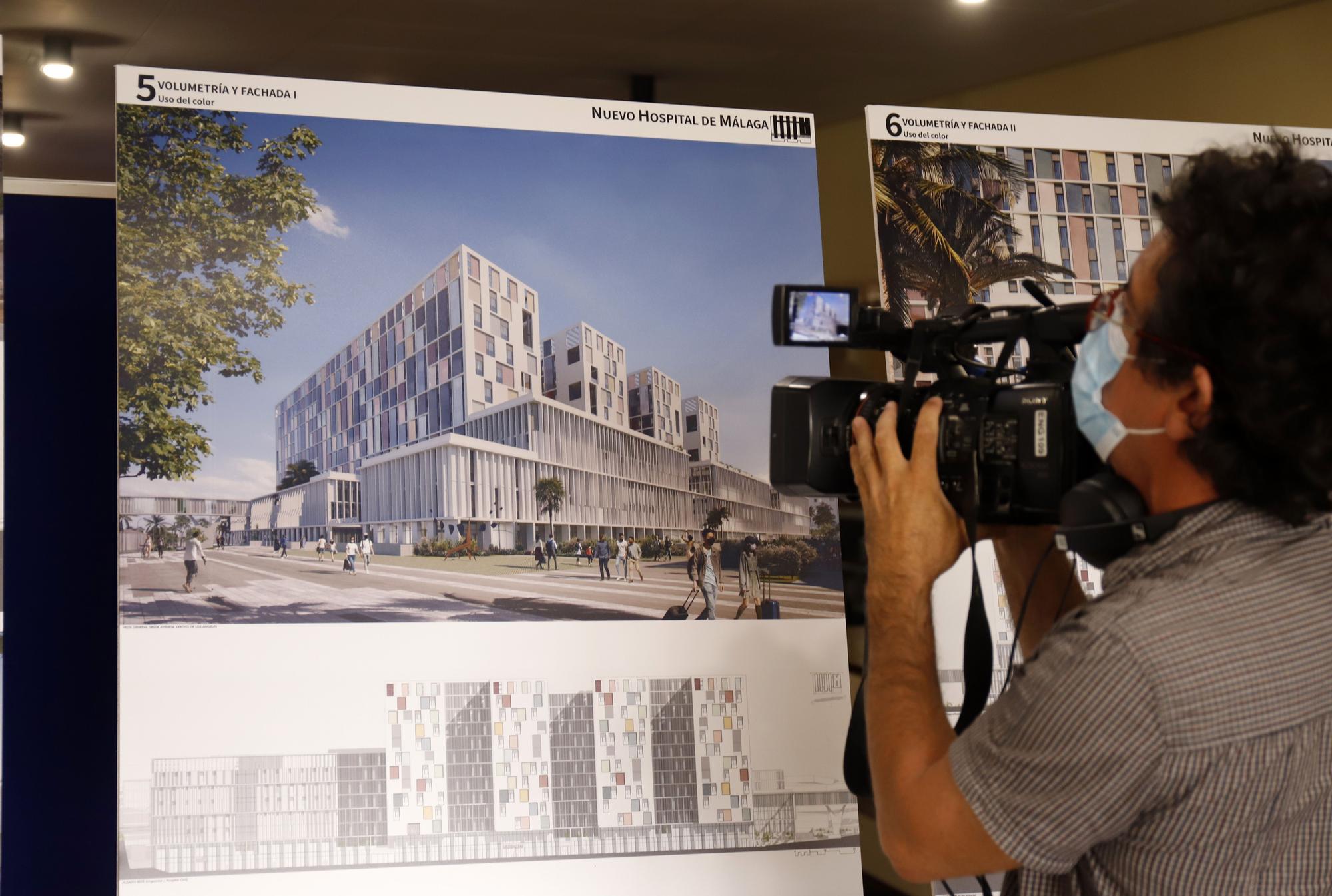 Presentación del anteproyecto del tercer hospital de Málaga.