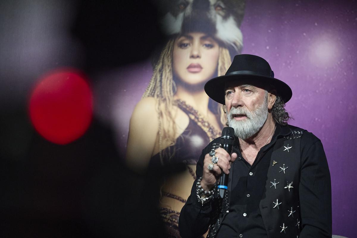 El presidente de Live Nation, Pino Sagliocco, durante la rueda de prensa con motivo del anuncio de la residencia de Shakira en Europa, a 23 de marzo de 2026, en Madrid (España).
