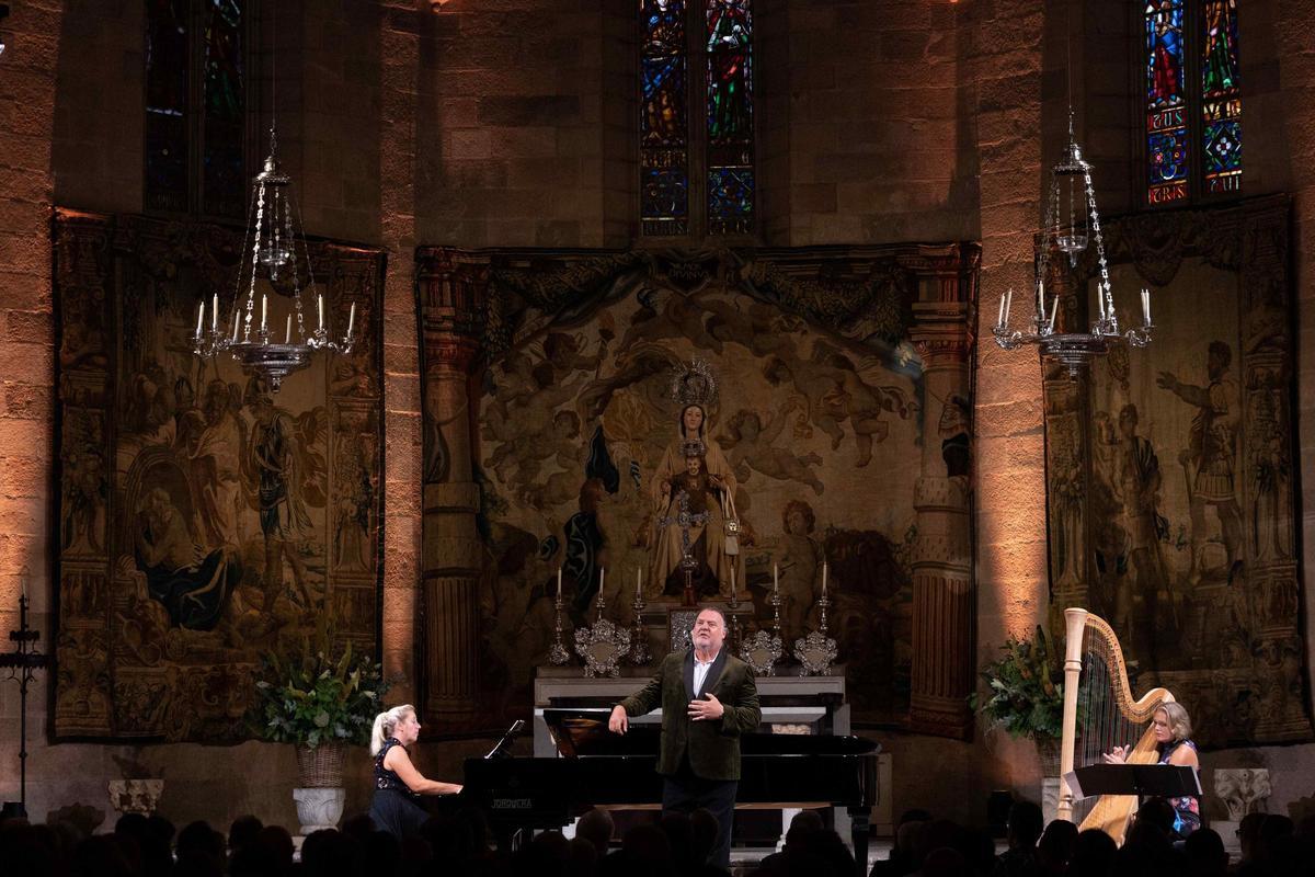 Les imatges de Bryn Terfel al Festival de Peralada