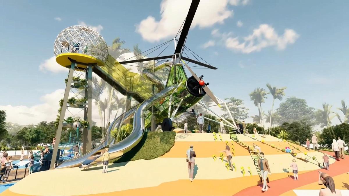 Recreación del futuro Parque Metropolitano Oeste