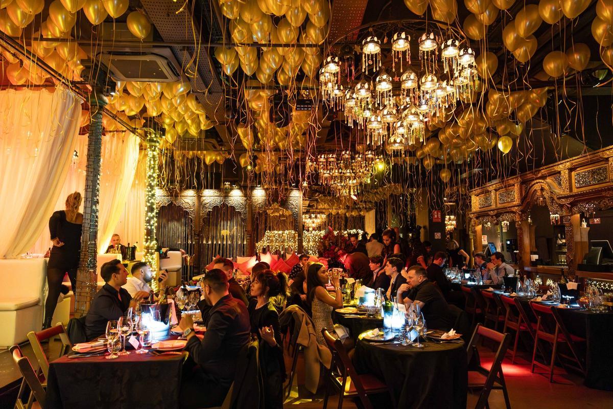 Imagen de la cena de Nochevieja en Carpe Diem el año pasado.