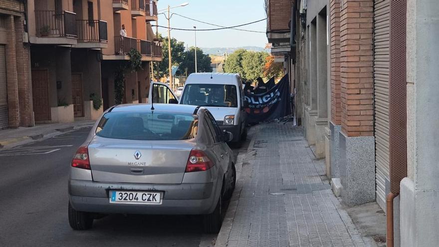 Els Mossos investiguen la mort d’un home apunyalat al carrer a Manresa