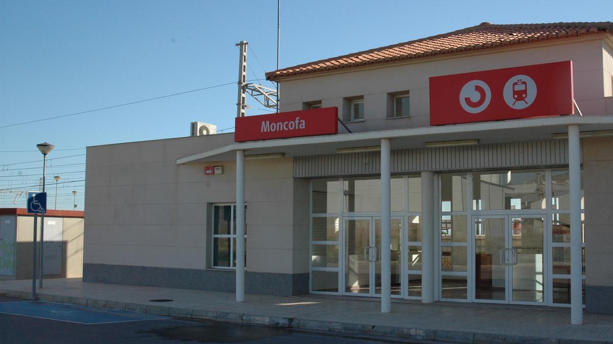Imagen de la estación de Moncofa.