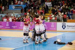 La coruñesa María Sanjurjo hace campeón de Europa al Fraga aragonés en A Coruña