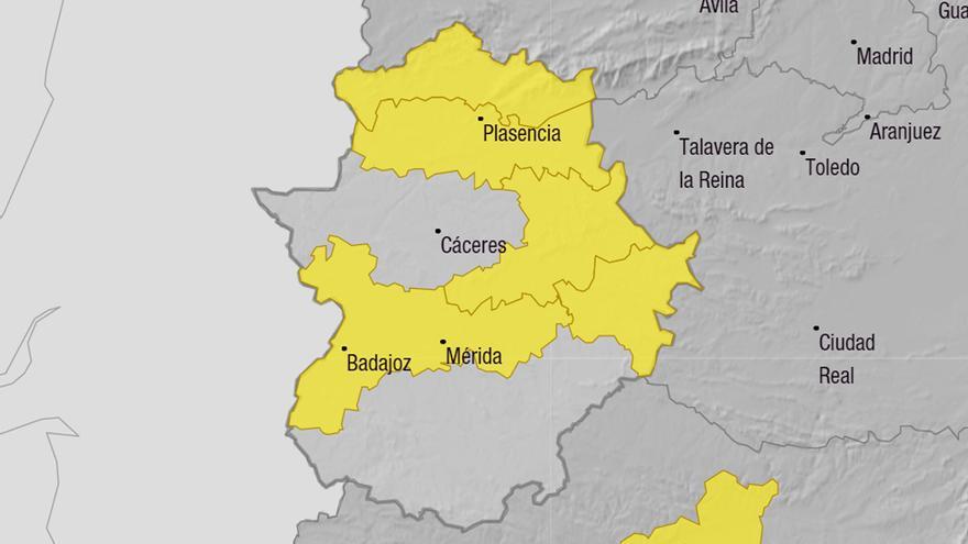 Extremadura, en alerta amarilla por altas temperaturas el fin de semana
