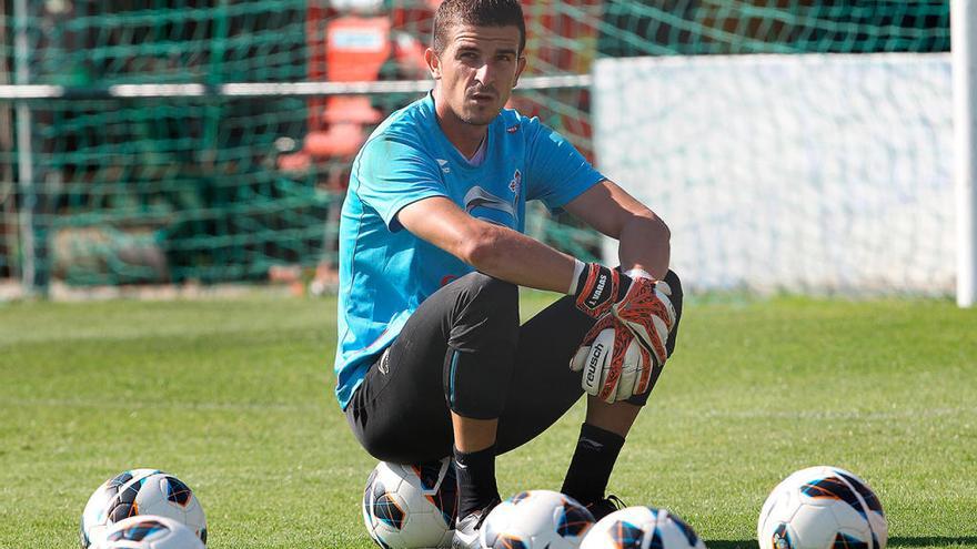 Javi Varas durante su etapa en el Celta // R. Grobas